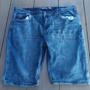 Stylish Blue Denim Shorts for Men